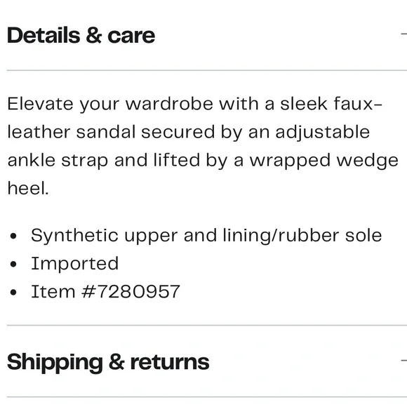 Carrie Wedge Sandal - Picture 6 of 6